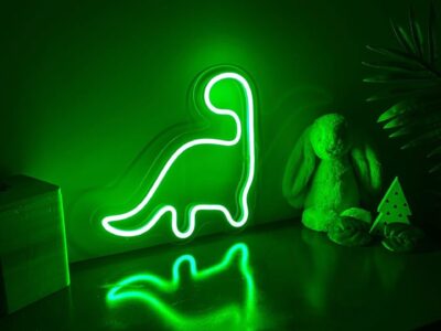 dinosaur neon