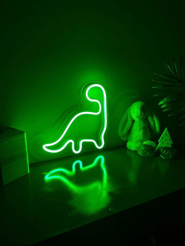 dinosaur neon