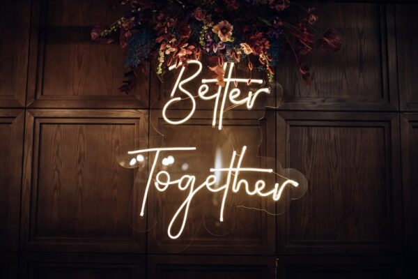 Wedding Neon Better Together