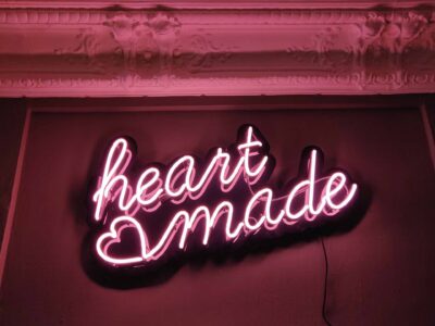 Heart Made Neon Sign