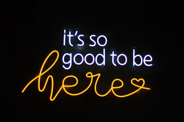 Its so good to be here