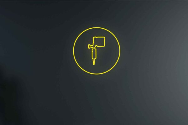 Tattoo Gun Circle