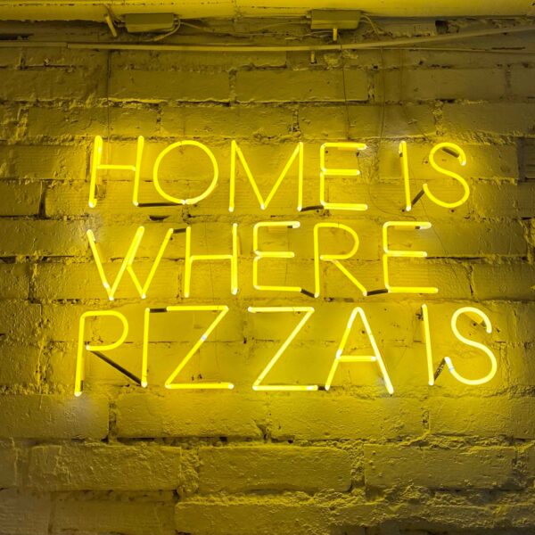 Home is where the pizza is